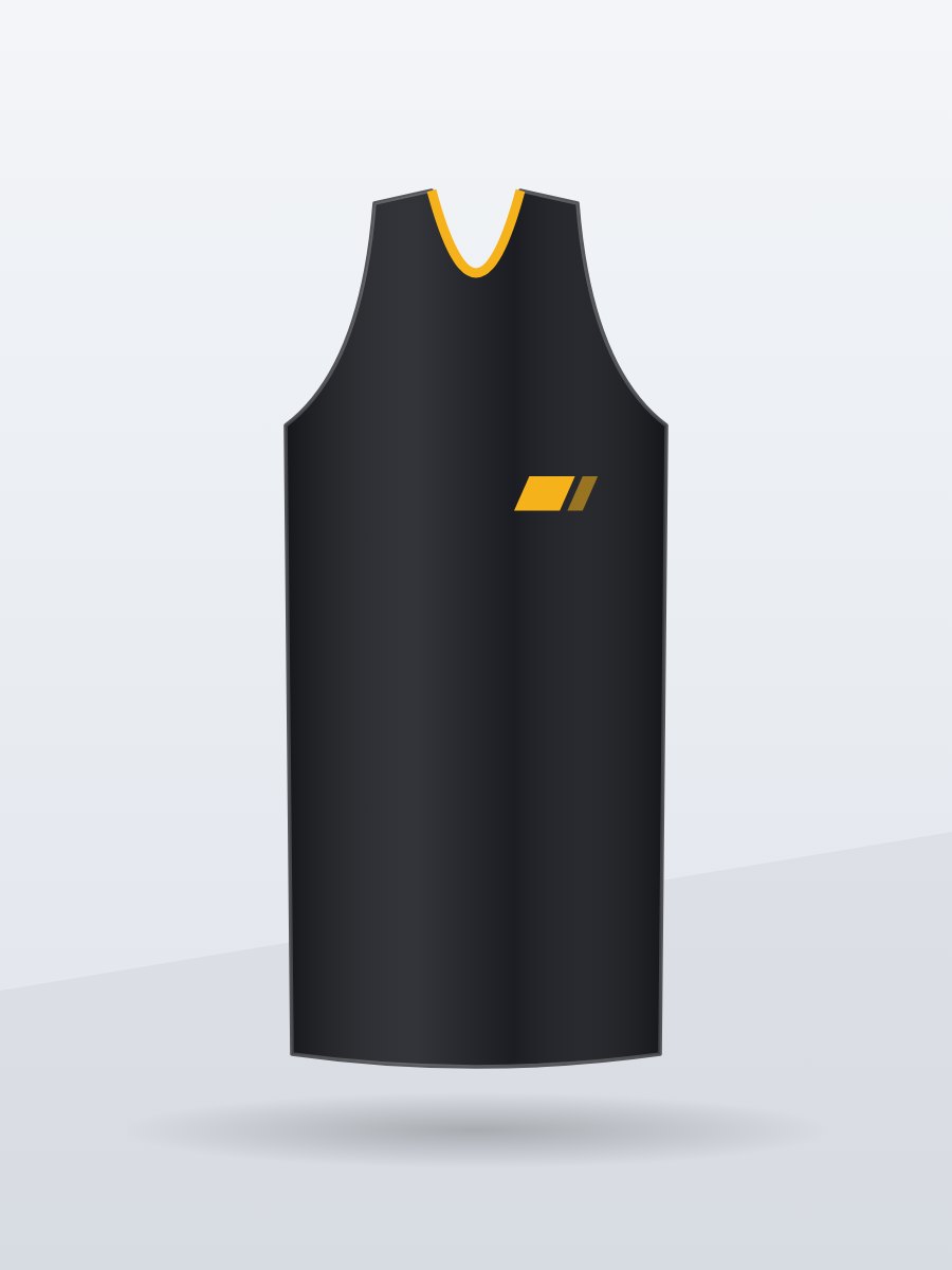 Stamina Muscle Tank, Black, front view